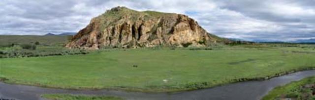 Beaverhead Rock