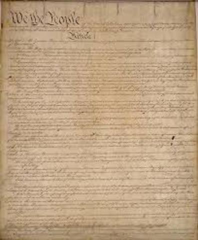 The ending of the constitutional convention