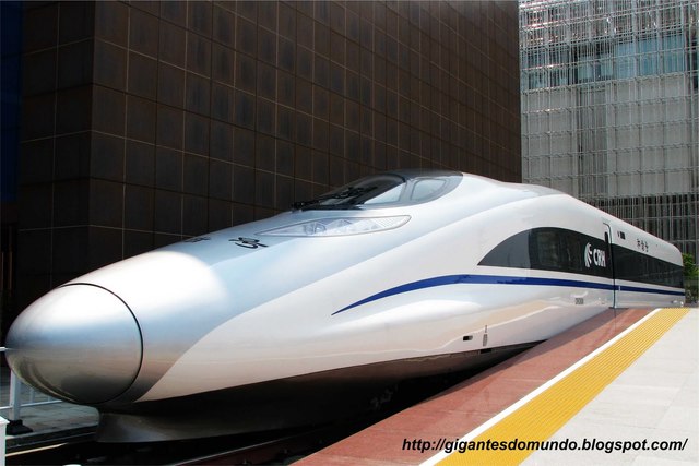 O Trem mais rápido do mundo