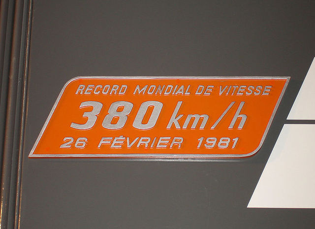 Record de Vitesse Ferroviaire