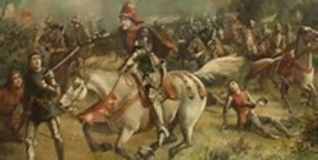 Richard III is killed in battle