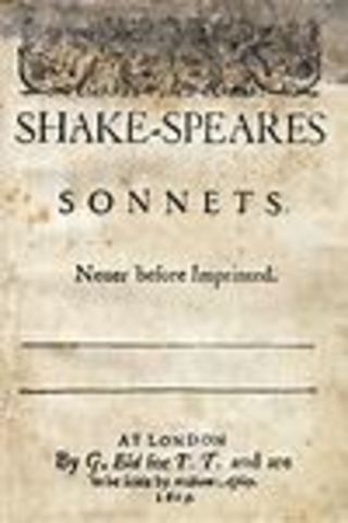 Shakespeare's sonnets are published