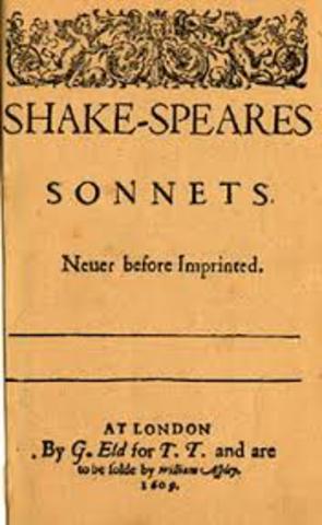 Shakespeares sonnets are published