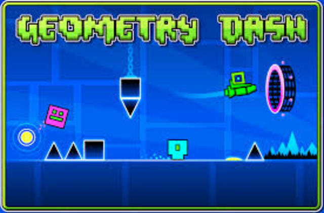 Got into playing Geometry dash
