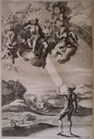 John Milton begins Paradise Lost