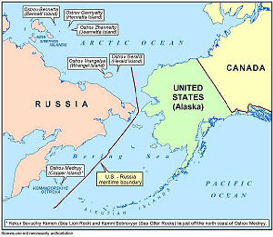 1867, Compra de Alaska.