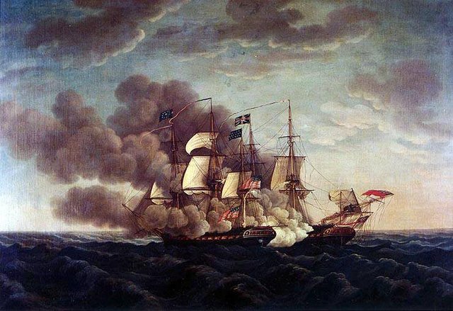 USS Constitution vs HMS Guerriere
