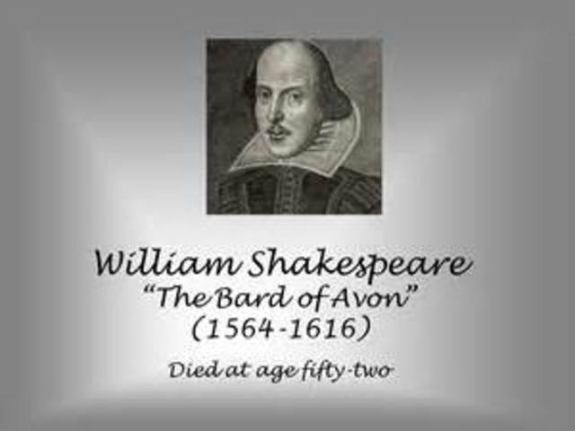William Shakespeare, The BArd of Avon is born