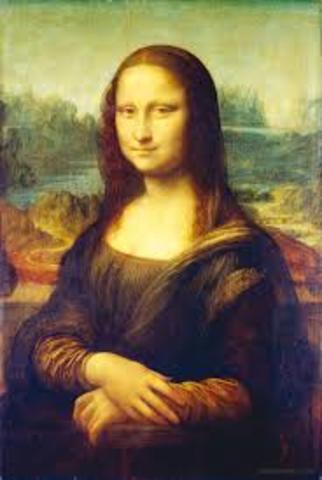 1503 Leonardo da Vinci paints the Mona Lisa