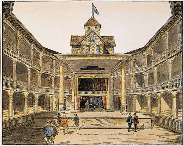 Globe Theatre is built in London