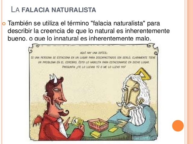 La falacia naturalista