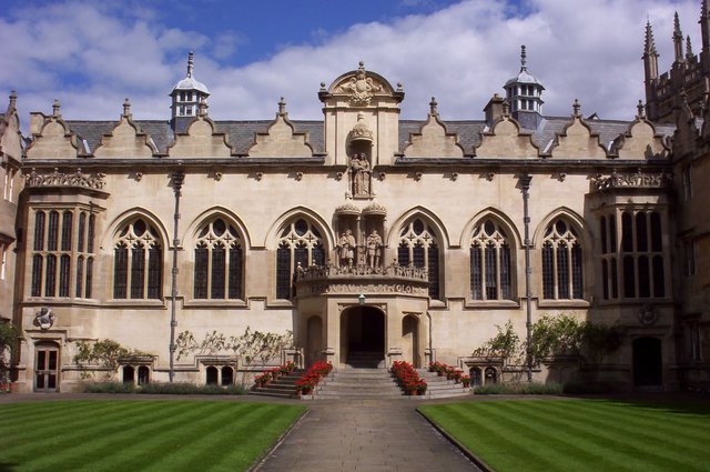 Attended Oriel College, Oxford