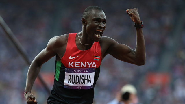 David Rudisha - 800 metros - 1:41.09