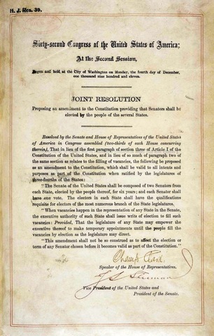 The Seventeenth Amendment