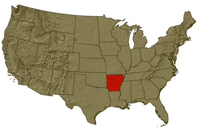 The state of Arkansas secedes