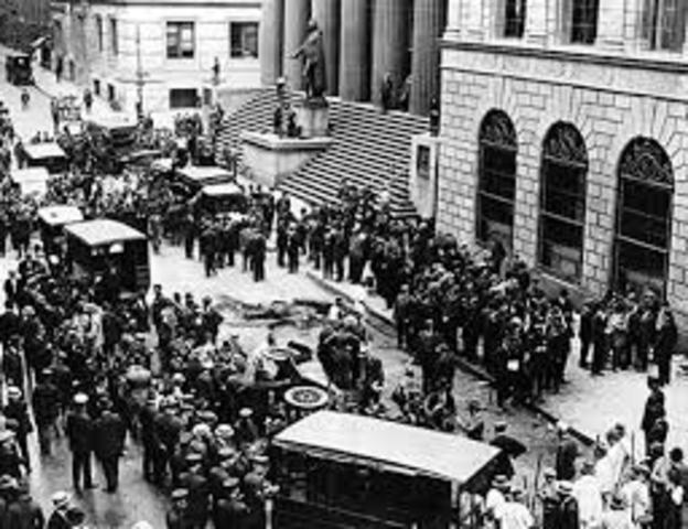 The Wall Street bombing