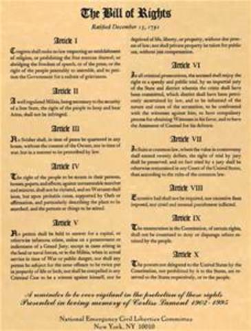 Bill of Rights