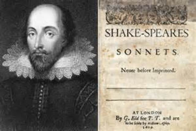 Shakespeare’s sonnets are published