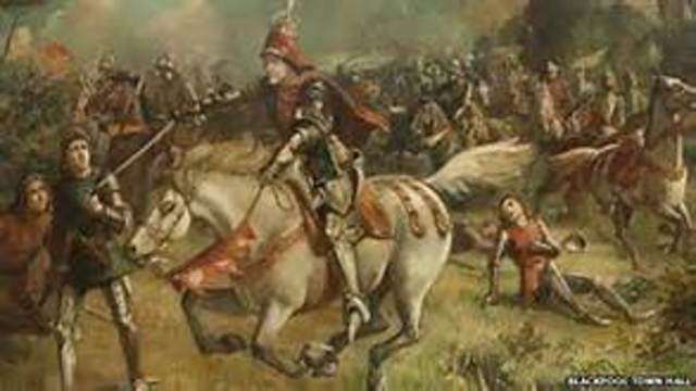 Richard III is killed in battle