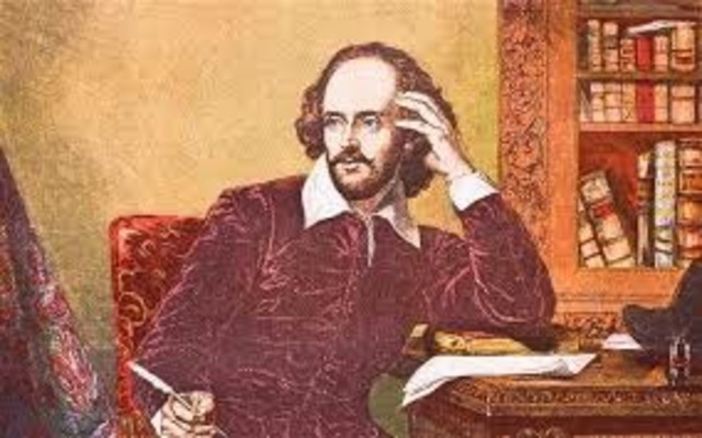 William Shakespeare, the Bard of Avon, is born