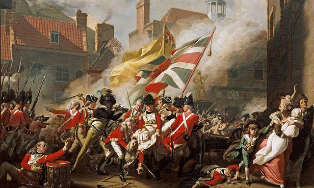 La guerra de Gran Bretanya