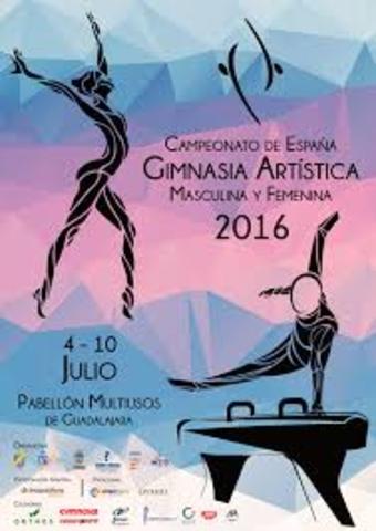 Campeonat d'Espanya de Gimnastica a Guadalajara