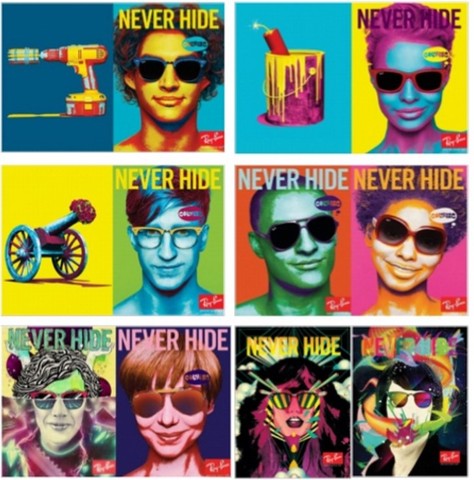 "Never hide"