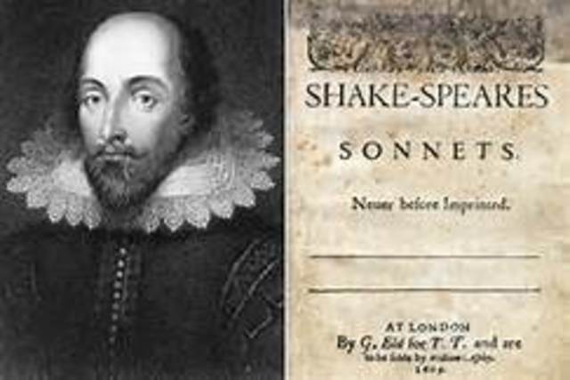 Shakespeare’s sonnets are published