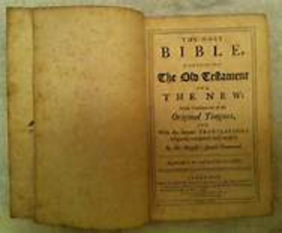 King James Bible is published