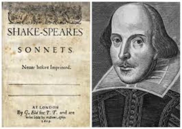 Shakespeare’s sonnets are published