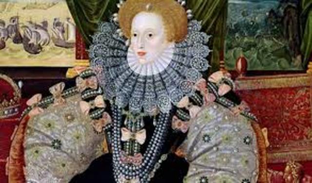 1558 Elizabeth I becomes queen of England