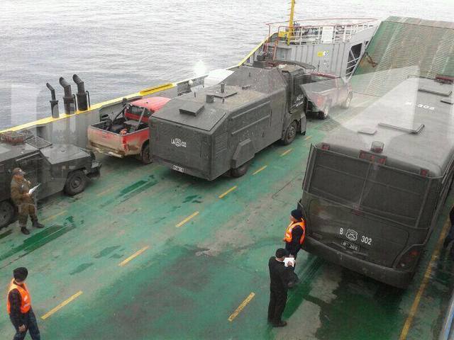 Llegada de efectivos de Fuerzas Especiales