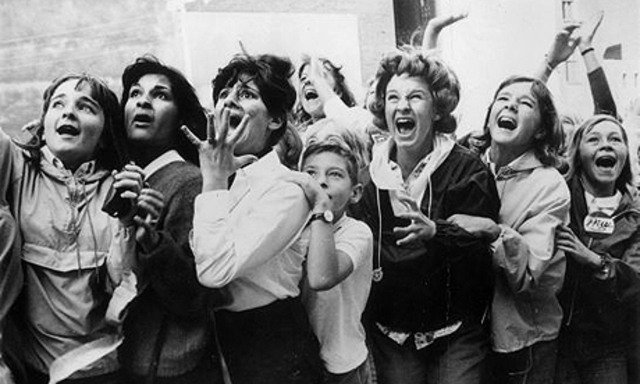 The Beatles van a USA