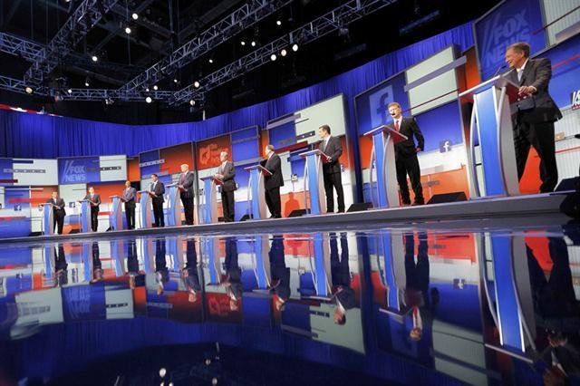 Primer debate pre candidatos republicanos