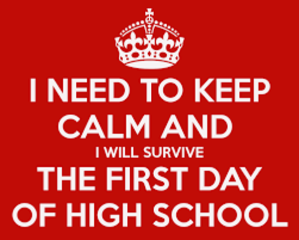 First day of high school