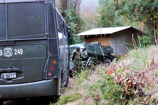 Lanco: Violentos allanamientos en hogares Mapuche por parte de Fuerzas Especiales y GOPE