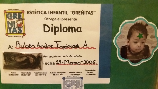 Mi primer corte de pelo