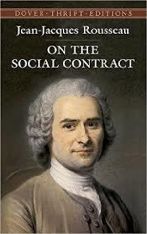 Jean Jacques Rousseau publishes The Social Contract