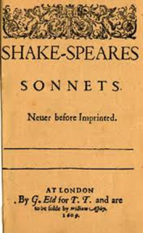Shakespeare’s sonnets are published