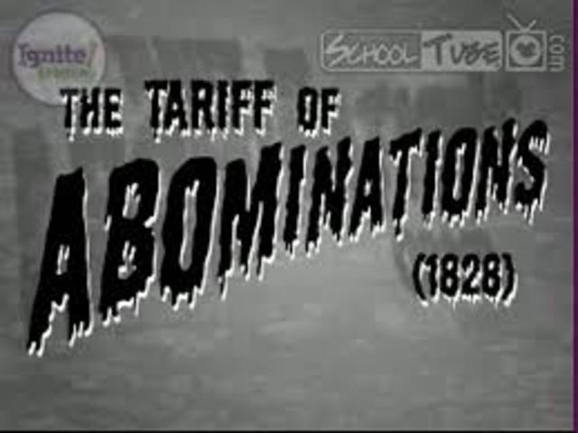 Tariff of Abominations