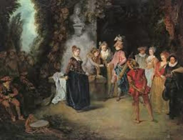 The Rococo Period  in art and music