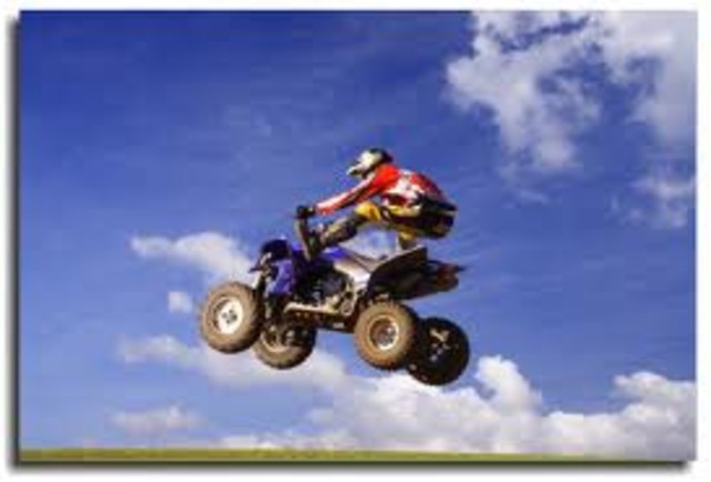 Jumped my 4Wheeler.