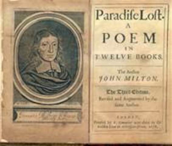 John Milton begins Paradise Lost