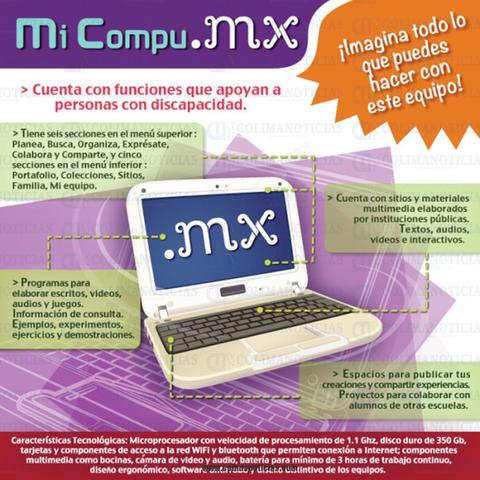 2013. Computadoras MX para optimizar el proceso enseñanza-aprendizaje en los alumnos de educación básica.