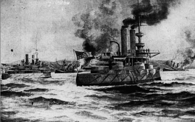 El buque  USS Yosemite inicia bloqueo al puerto de San Juan