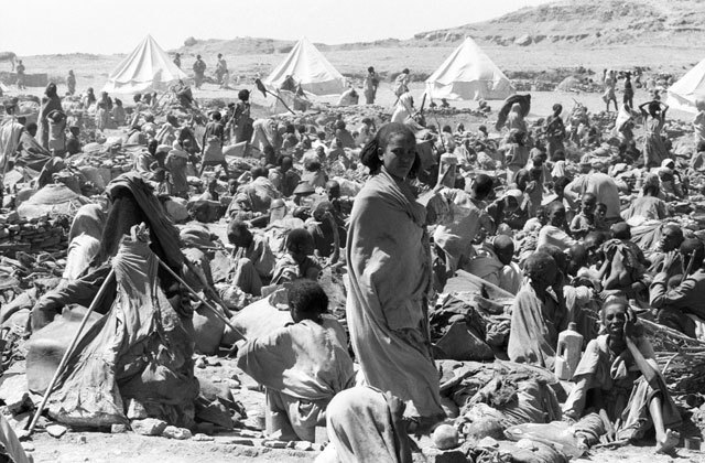 la hambruna de Etiopía