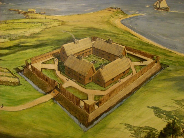 first English settlers arrived in Windsor; fort at saybrook