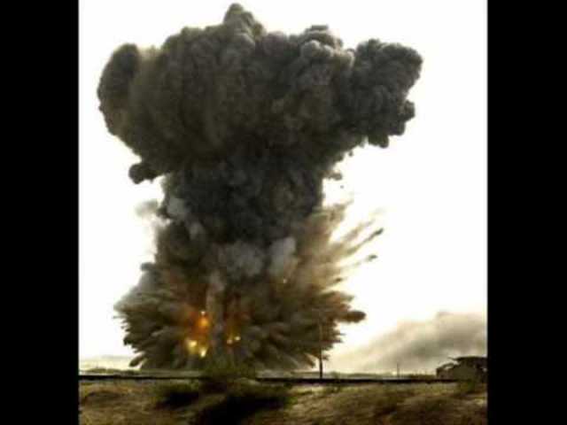 Power plant explosion near Middletown