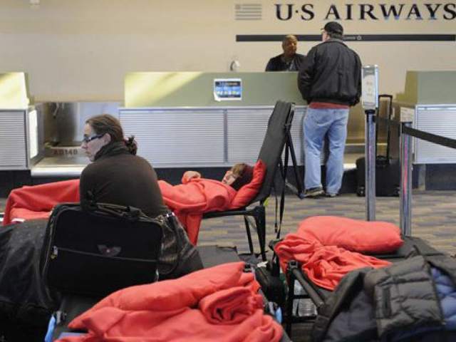 Airline passengers diverted to Windsor Locks