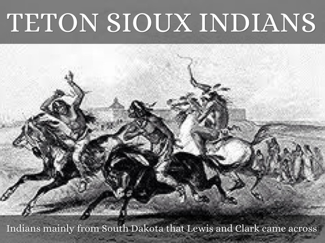 Meeting of Sioux Indians